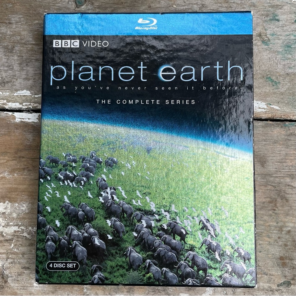 Planet Earth BBC 4 Disc Set Blu-ray DVD
